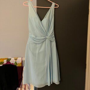 NWT B2 prom or bridesmaid midi dress, layered. Size 8.